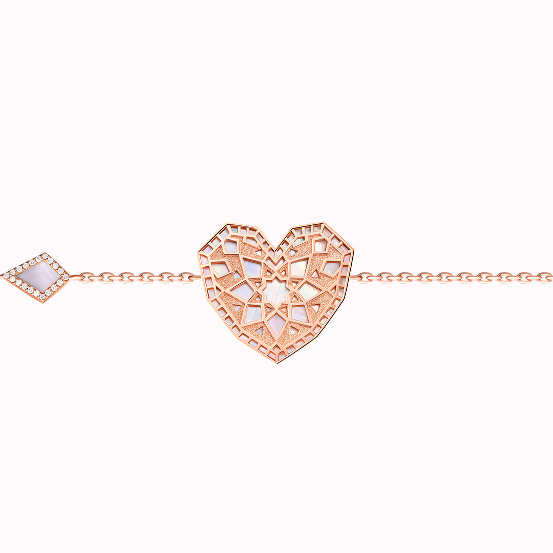 Qalb Turath Large Bracelet - Samra Jewellery - Diamond Jewellery - TURATH