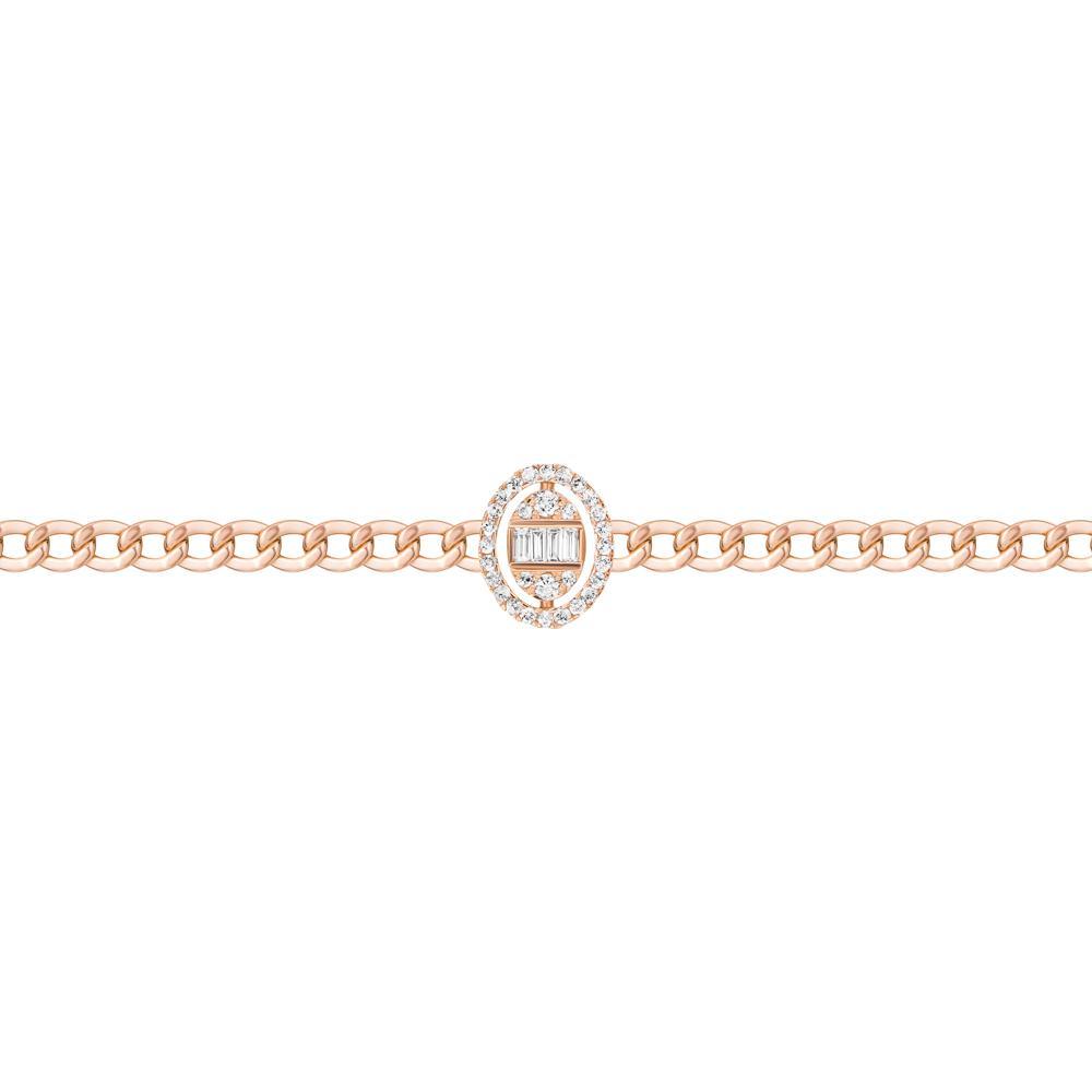 Quwa Single Oval Bracelet - Samra Jewellery - Diamond Jewellery - QUWA