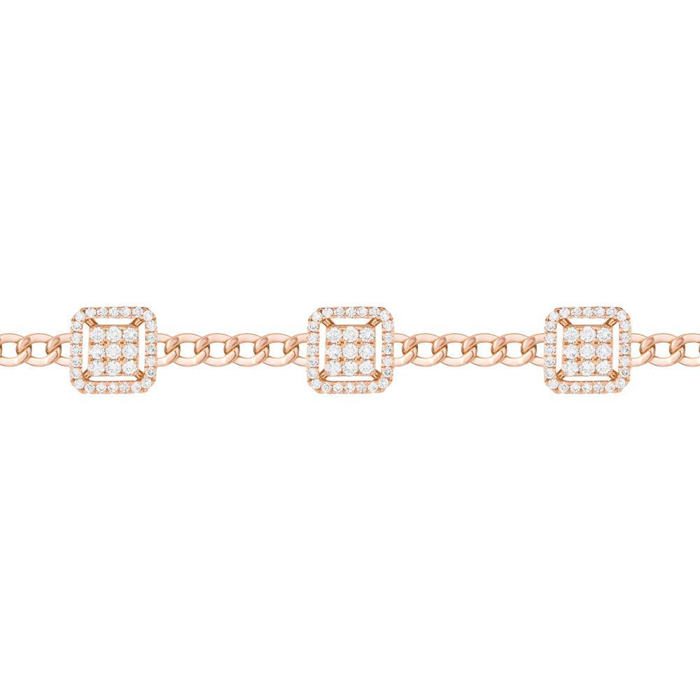 Quwa Three Square Bracelet - Samra Jewellery - Diamond Jewellery - QUWA