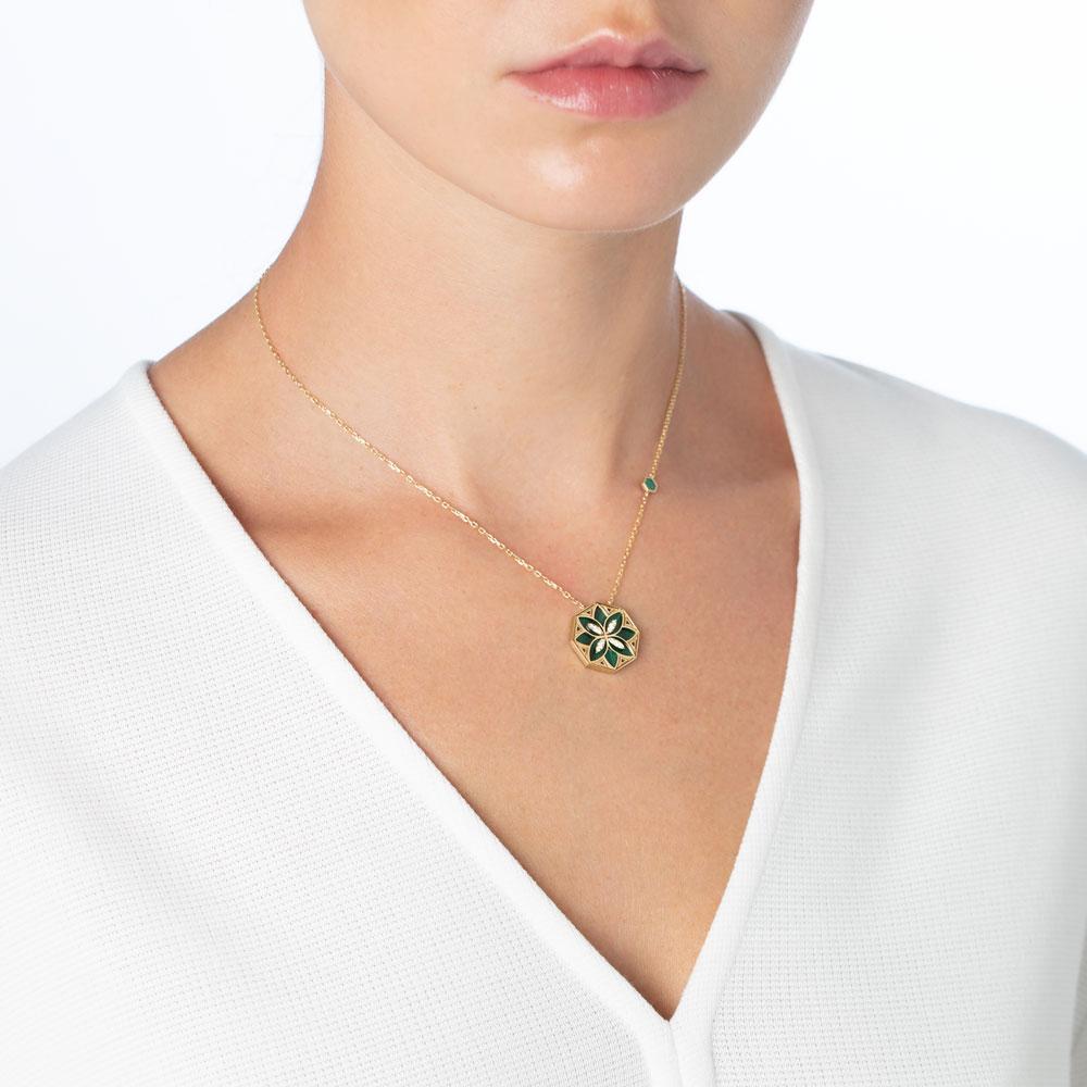 Ward Turath Small Necklace - Samra Jewellery - Diamond Jewellery - TURATH