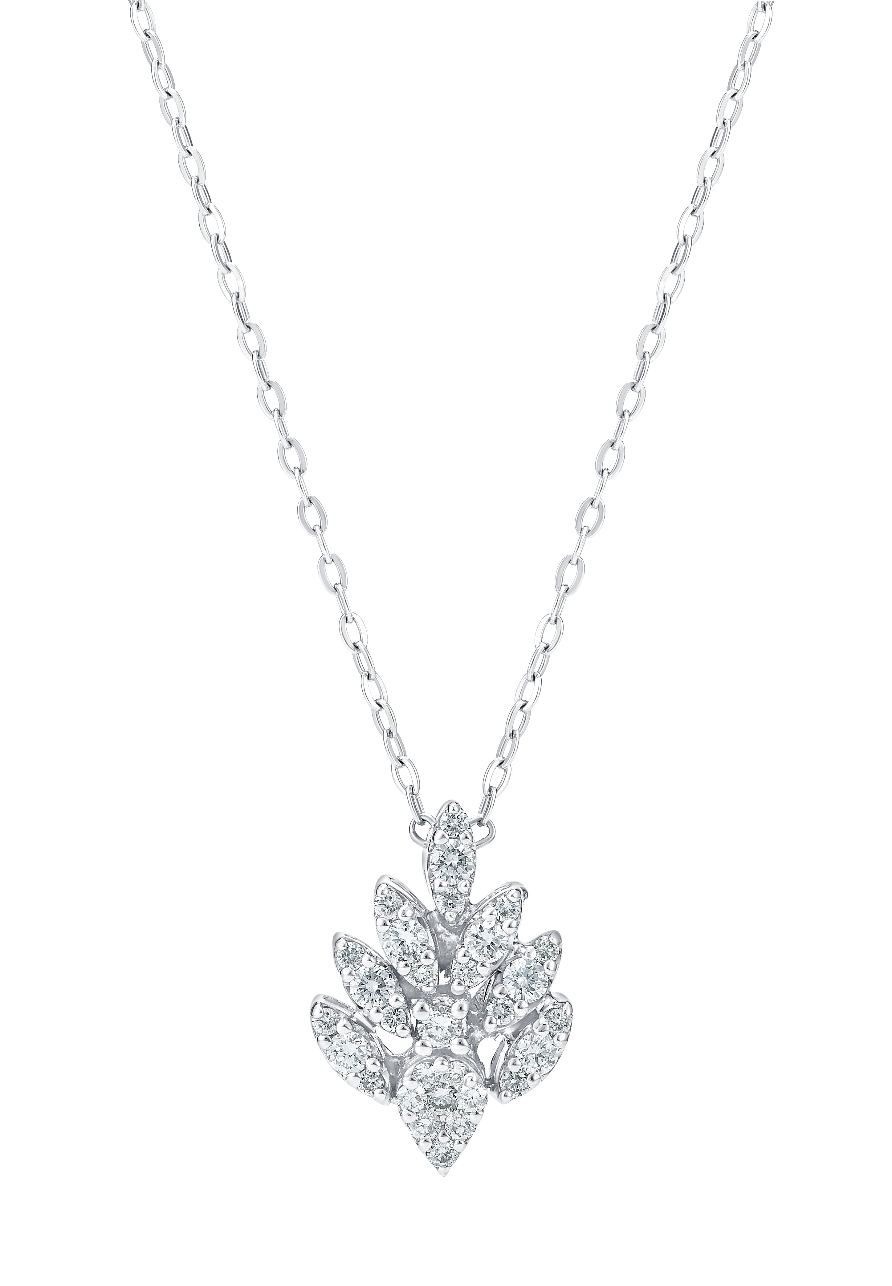 White Gold Necklace - Samra Jewellery - Diamond Jewellery - TOO GOOD TO MISS PRICES